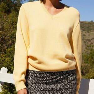 Brandy Melville Cream Knit Sweater